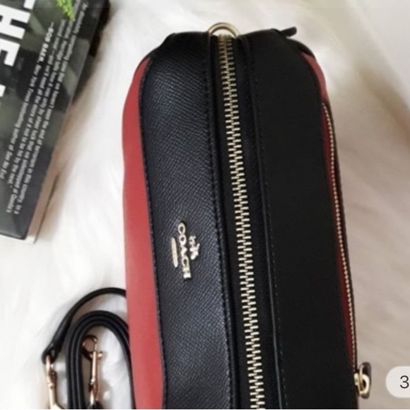 Coach Bennett Crossbody In Colorblock F77685 - Picture 9 of 11